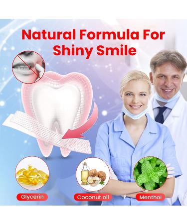 Professional Teeth Whitening Strips 6% HP - 56 Pcs, 28 Treatments for Sensitive Teeth - Non-Slip White Strips for Fast Stain Removal - Buy Online on GoSupps.com