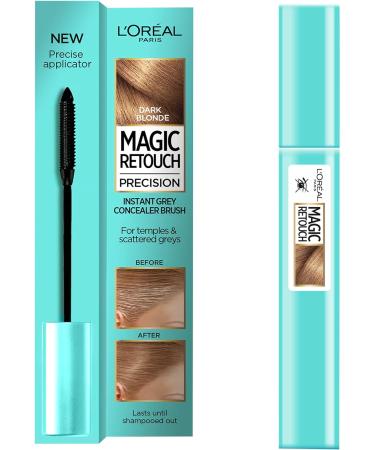 L'Oreal Magic Retouch Dark Blonde Instant Grey Concealer Brush 8ml - Pack of 1 - Buy Online on GoSupps.com