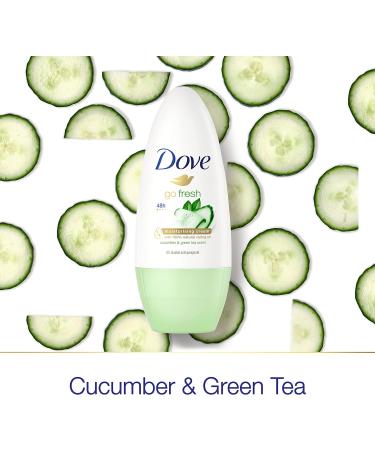 Dove Go Fresh Cucumber & Green Tea Anti-perspirant Deodorant Roll-On 50 ml - Pack of 1 - Buy Online on GoSupps.com