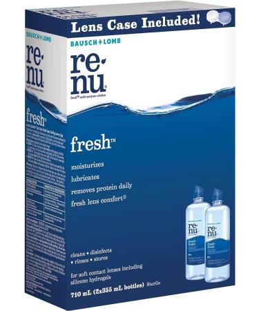 Bausch & Lomb Renu MultiPlus Solution 355ml - Pack of 2 | Effective Lens Care Solution - Buy Online on GoSupps.com
