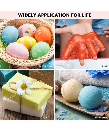 Cherrysea 12 Color Food Grade Liquid Dye Set for Cake Decorating, Baking, Easter Eggs - 10ml Bottles (Pack of 12) - Vibrant & Tasteless Food Coloring Kit - Buy Online on GoSupps.com