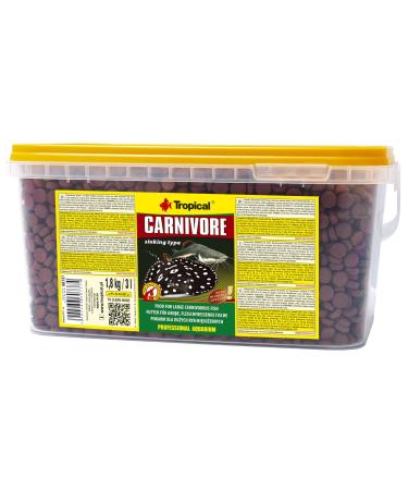 Tropical Carnivore 3L / 1.8kg - Food for Deep Sea Carnivorous Fish