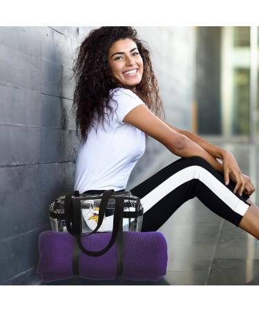 Shop Littlearth Clear Tote Bag - Minnesota Vikings | Official NFL Gear | One Size Colorless | Fast International Shipping - Buy Online on GoSupps.com