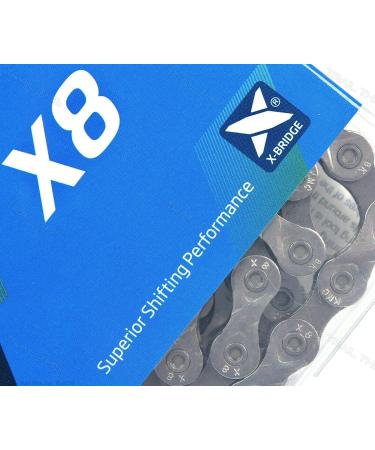 KMC X8.93 8-Speed Bike Chain SIL - High-Quality Performance and Durability - Buy Online on GoSupps.com