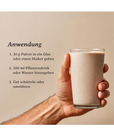 ORGAINIC Organic Vanilla Vegan Protein Rice and Pea Protein Certified Organic 700 g - Buy Online on GoSupps.com