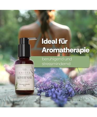 ANISSA Natural Cosmetics Body Oil 100 ml for sensitive skin activation oil regenerates and nourishes without parabens and animal testing vegan & Made in Germany 100 natural - Buy Online on GoSupps.com