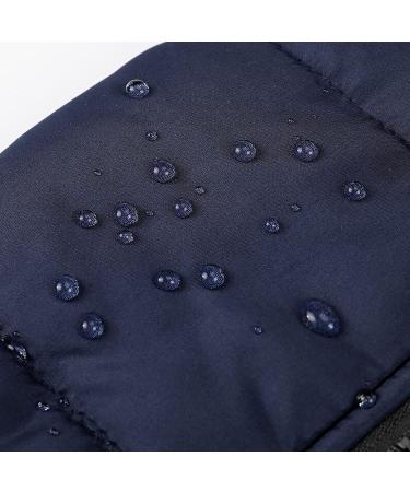 Winter Dog Jackets: Waterproof & Windproof 2-in-1 Cold Weather Coat & Vest for Puppies - Little Blue XXL - Buy Online on GoSupps.com
