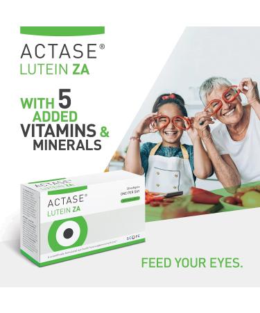 Actase Lutein ZA - Eye Care Supplement with Lutein, Zeaxanthin, and Vitamins - 30 Softgels - Buy Online on GoSupps.com