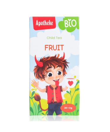 Th pour les enfants - fruits BIO 20 x 2 g APOTHEKE