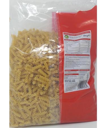Chefs Larder Fusilli Pasta Twists - 1 x 3kg - Buy Online on GoSupps.com