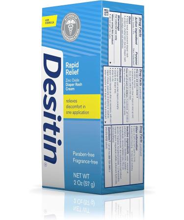 Desitin Creamy 2 oz Soothing Diaper Rash Relief | Fast International Shipping - Buy Online on GoSupps.com