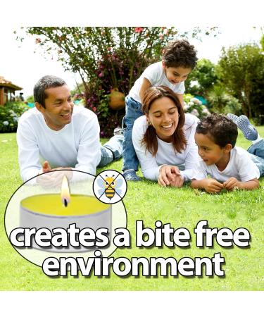 Large Citronella Candles - 8 Premium Lemon Scented Aromatherapy Candles for Outdoor & Indoor Use | Perfect for Patios Gardens and Spa Mood Lighting - Buy Online on GoSupps.com