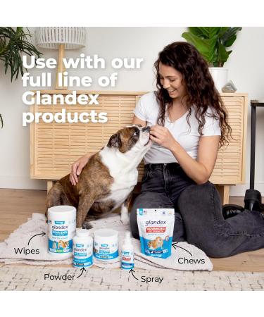 Glandex Dog & Cat Anal Gland Fiber Supplement Powder with Pumpkin & Digestive Enzymes Vet Recommended Healthy Bowels & Digestion - Boot The Scoot (Vegan Salmon 70g) Vegan Salmon 70g - Buy Online on GoSupps.com