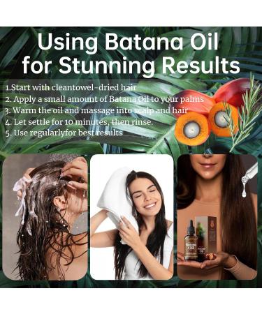 100% Organic Batana Oil for Hair Growth - Nourishing & Radiant Hair & Skin - 30ml | Reduce Hair Loss with Rosemary - Ideal for Women & Men - Buy Online on GoSupps.com