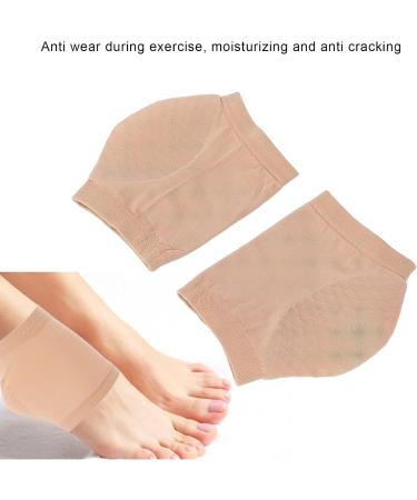Toe-Free Spa Socks for Cracked Heels | Anti-Cracking Heels Socks for Dry Feet | Comfortable High Heel Solution - Buy Online on GoSupps.com