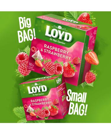 LOYD Tea - Raspberry and Strawberry (3 Pack ) - Buy Online on GoSupps.com