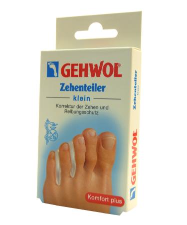 Gehwol 1026809 Gel Toe Separators Small 4 Pieces (1 Pack) White