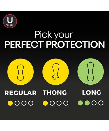 U By Kotex Barely There Thong Panty Liners 50 Count - Pack of 50 - Buy Online on GoSupps.com