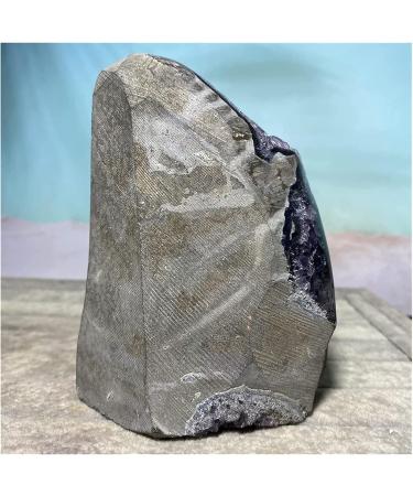 Amethyst Rough Stone Natural Amethyst Agate Quartz Crystal Cluster Stones Specimen Home Crafts Decoration Gift Geode - Buy Online on GoSupps.com