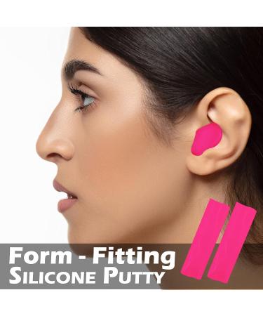 Water Gear Red Silicone Ear Plugs - Moldable Protection for Swimming and Noise Reduction - Buy Online on GoSupps.com