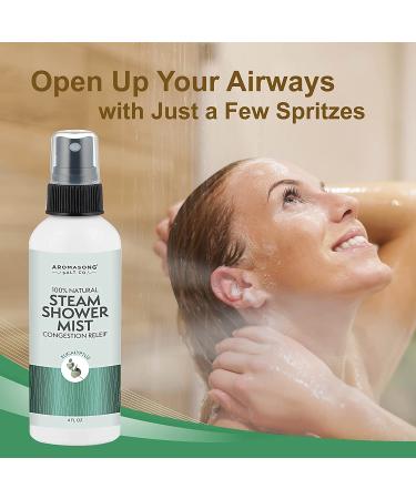 Aromasong Eucalyptus Shower Spray - 100% Pure Oil for Spa & Sinus Relief - Buy Online on GoSupps.com