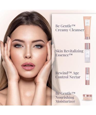 MONAT BE GENTLE Skincare System | Nourishing Cleanser Anti-Aging Nectar & Moisturizer for Sensitive Skin - Shop Internationally - Buy Online on GoSupps.com