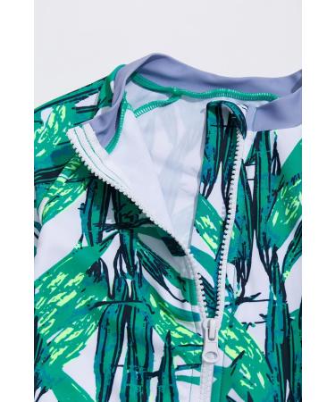 Bonverano Baby Boys Swimsuit - 24 Months Green | UPF 50+ Sun Protection One Piece Swimwear - Buy Online on GoSupps.com