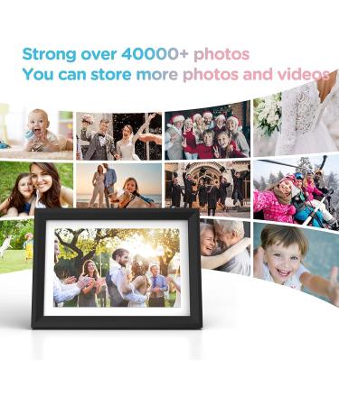 Skyzoo 10.1'' WiFi Digital Picture Frame | 1280x800 IPS Touch Screen | Share Photos and Videos Remotely | Gift for Friends and Family - Buy Online on GoSupps.com