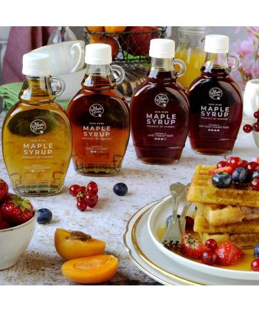 MapleFarm - Pure maple syrup. Tasting pack 4 variants: GOLD - AMBER - DARK - VERY DARK. Category A golden amber dark very - Buy Online on GoSupps.com