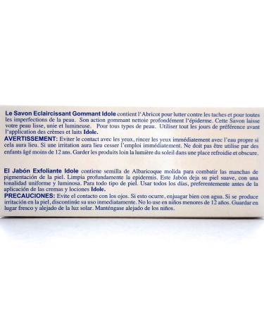 Idole Lightening Exfoliating Soap 7 oz - Brighten & Revitalize Skin | International Shipping - Buy Online on GoSupps.com