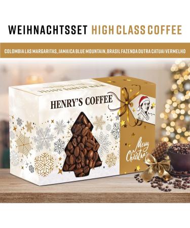 Henrys Christmas Set | Premium Coffee | Premium Coffee - Sarity | Coffee Set | 3 x 100g - Buy Online on GoSupps.com