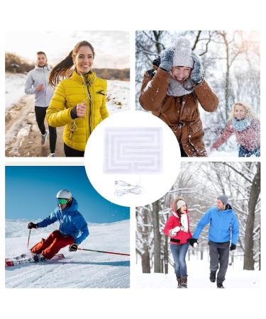 Luckxing Electric Heating Pillows for Clothing | 5V Winter Vest & Jacket Heating Solution | Perfect for Camping & Cold Weather - Buy Online on GoSupps.com
