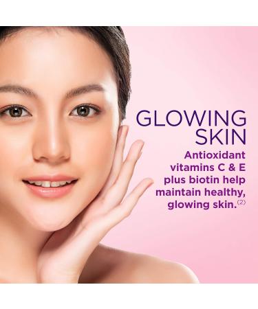 Nature's Bounty Hair Skin & Nails with Biotin Gummies - 80ct, Pack of 5 - Buy Online on GoSupps.com