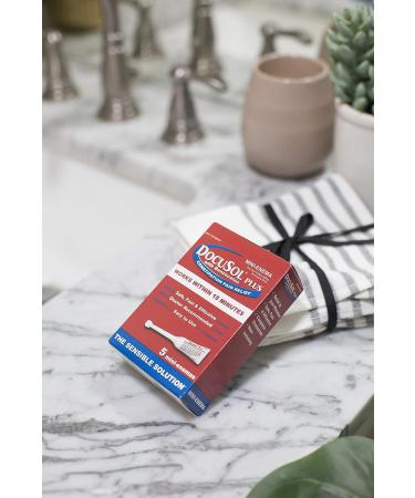 Docusol Plus Mini Enema Clear 5ml 5 Count - Docusate Sodium with Benzocaine - Buy Online on GoSupps.com