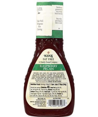 Ken's Steak House Fat Free Raspberry Pecan Dressing 9 Fl Oz (Pack of 3) - Shop Now! - Buy Online on GoSupps.com