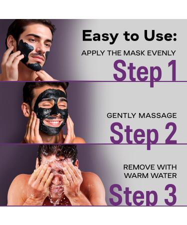 Charcoal Face Scrub | Exfoliating Microdermabrasion Wash for Men & Women | Pore Cleansing & Blackhead Remover | Best Skin Care Solution - Buy Online on GoSupps.com