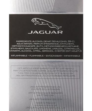 Jaguar Innovation Eau de Toilette for Men 3.4 Ounce 3.4 Ounce (Pack of 1) - Buy Online on GoSupps.com