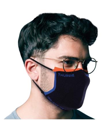 Thuasne - Activ Security Sport Mask - ko -Tex fabric mask - washable ergonomic and breathable - suitable for daily and sporting activities
