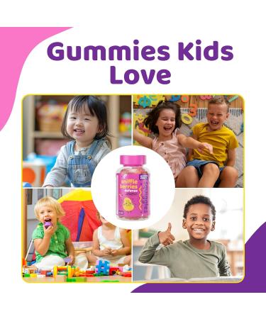 Squiggles Sniffle Berries Kids Herbal Defense Gummies - 100 ct with Elderberry  Bee Propolis & Echinacea - Buy Online on GoSupps.com