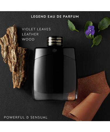 MONTBLANC Legend Eau de Parfum - Long Lasting Fragrance with notes of Violet Geranium & Vibrant Wood - Fougere & Aromatic 1.7 Fl Oz (Pack of 1) - Buy Online on GoSupps.com