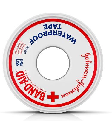 Band-Aid Waterproof First Aid Tapes 1/2 Inch x 10 yds (Pack of 6) - Buy Online on GoSupps.com