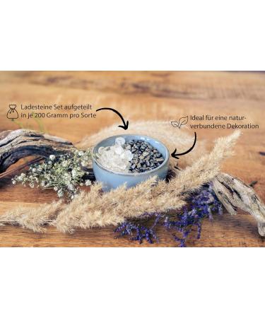 Premium Charging Stones & Hematite Unloading Stones | Mini Drum Stones 400g | Life Source Plus 6-10 mm Chips - International Shipping Available - Buy Online on GoSupps.com