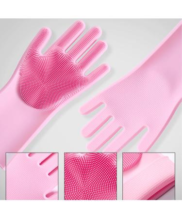 XFly Pet Grooming Gloves & Nursing Shoes for Cats - Bathing & Massaging Tool (Pink) | International Shipping Available - Buy Online on GoSupps.com