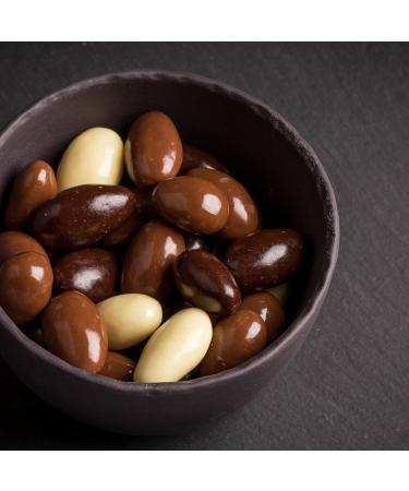 Yupik 45% Dark Chocolate & Coconut Coated Almonds 1 kg Gluten-Free Kosher Whole Roasted Nuts Crunchy Almonds Dipped in Chocolate and Coconut Coating Chocolate Candy Sweet Snacks 1 kg (Pack of 1) - Buy Online on GoSupps.com