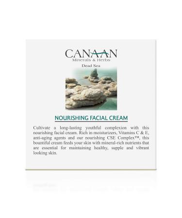 Canaan Face Nourishing Cream - Dead Sea Moisturizer for Dry Skin 1.7 fl. oz | Youthful Skin Repair | International Shipping Available - Buy Online on GoSupps.com