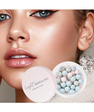  G n rique Powder Ball Setting Powder Loose Powder Highlighter Makeup Shimmer Face Ball Makeup Ball High Definition Long Lasting - Buy Online on GoSupps.com