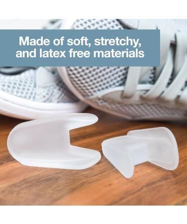 ZenToes Bunion Pain Relief Toe Separators - Set of 6 Flared Gel Straighteners for Toe Alignment and Corn Prevention (Large) - Pack of 6 - Buy Online on GoSupps.com