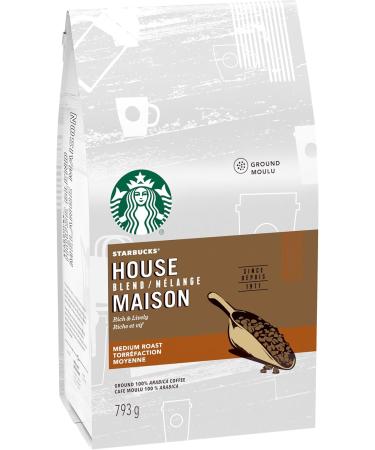 Starbucks Ground Coffee House Blend 793g Bag 4 Count - Buy Online on GoSupps.com