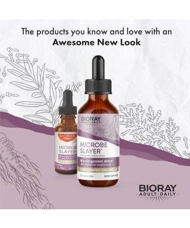 Buy Bioray Microbe Slayer Detox - Alcohol Free 2 fl oz (60 ml) | Natural Microorganism Cleaner - Buy Online on GoSupps.com