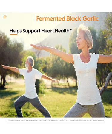 Doctor's Best Black Garlic Extract ABG10+ 250mg - Supports Healthy Blood Pressure & Cholesterol, Boosts Immunity - Potent Antioxidant - 60 Count - Buy Online on GoSupps.com